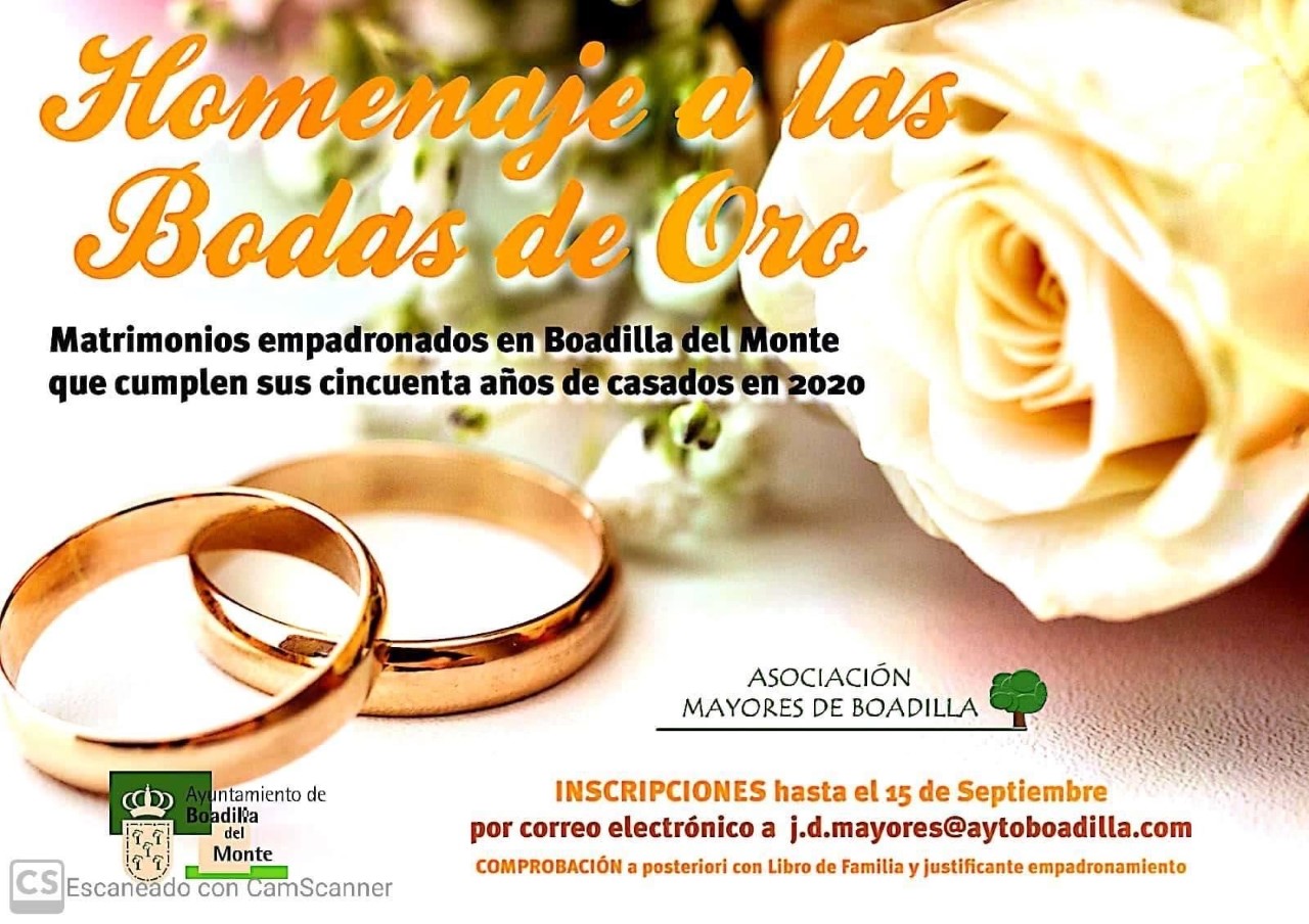 BODAS DE ORO 2020